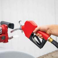 Pistolet de distribution automatique rouge pour essence Rideout Tool & Machine Inc.