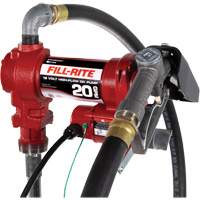 12V DC Fuel Transfer Pump with Nozzle Rideout Tool & Machine Inc.