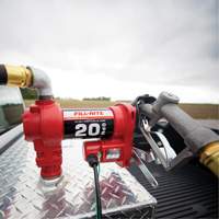 12V DC Fuel Transfer Pump with Nozzle Rideout Tool & Machine Inc.