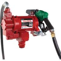 Pompe de transfert de carburant 115/230 V c. a. avec pistolet Rideout Tool & Machine Inc.