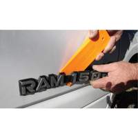 Jeu d'assortiment de 5 cales en nylon orange fluo Rideout Tool & Machine Inc.