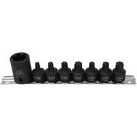 Jeu de douilles/embouts de boulon de caisse de camionnettes, 8 Morceaux, Prise de 1/2"/3/8" Rideout Tool & Machine Inc.