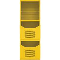 Spill Control Cabinet, 1 Shelves, 72" H x 24" W x 24" D, Steel, Grey FM034 | Rideout Tool & Machine Inc.