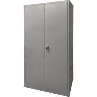 Armoire de rangement, Acier, 4 Tablettes, 78" h x 36" la x 24" P, Gris Rideout Tool & Machine Inc.
