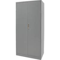 Armoires de rangement Hi-Boy, Acier, 4 Tablettes, 72" h x 36" la x 18" P, Gris Rideout Tool & Machine Inc.