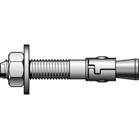 Wedge Anchor, Zinc Plated, 1/4" x 2-1/4" MMS486 | Rideout Tool & Machine Inc.