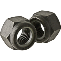 Hex Nut, 5/8" Dia., Black Oxide, Coarse Rideout Tool & Machine Inc.