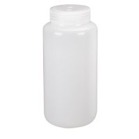 Bouteilles &agrave; large ouverture, Ronde, 8 oz, Plastique Rideout Tool & Machine Inc.