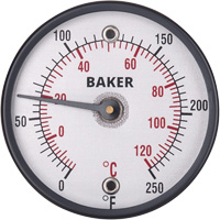 Surface Thermometers, Contact, Analogue, 0-250°F (-20-120°C) Rideout Tool & Machine Inc.
