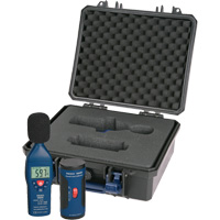 Sound Level Meter and Calibrator Kit, 30 - 130 dB Measuring Range Rideout Tool & Machine Inc.