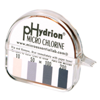 pHydrion CM-240 Hydrion Chlorine Test Paper IB866 | Rideout Tool & Machine Inc.
