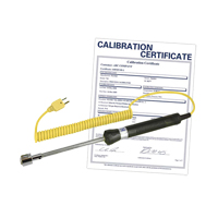 Surface Thermocouple Probe (includes ISO Certificate), 500 °C (932°F) Max. Temp. Rideout Tool & Machine Inc.