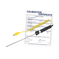 Immersion Thermocouple Probe (includes ISO Certificate), 600 °C (1112°F) Max. Temp. Rideout Tool & Machine Inc.
