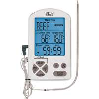 Premium Meat Thermometer & Timer, Contact, Digital, -4-122°F (-20-50°C) Rideout Tool & Machine Inc.