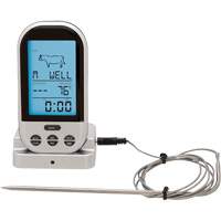 Wireless Meat & Poultry Thermometer, Contact, Digital, 32-482°F (0-250°C) Rideout Tool & Machine Inc.