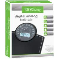 Digital Analog Scale, 396 lbs. Cap., 100 g / 0.2 lbs. Graduations Rideout Tool & Machine Inc.