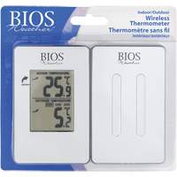 Indoor/Outdoor Wireless Thermometer, Non-Contact, Analogue, 31-158°F (-35-70°C) Rideout Tool & Machine Inc.
