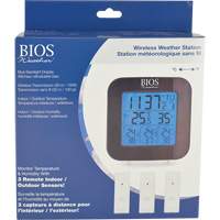 Wireless Weather Station with 3 Sensors, Non-Contact, Digital, 40-158°F (-40-70°C) Rideout Tool & Machine Inc.