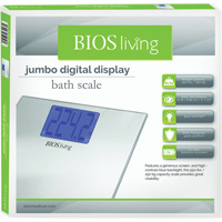 Jumbo Digital Display Scale, 550 lbs. Cap., 0.2 lbs. / 0.1 kg Graduations Rideout Tool & Machine Inc.
