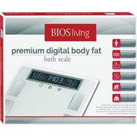 Premium Digital Body Fat Scale, 441 lbs. Cap., 100 g Graduations Rideout Tool & Machine Inc.