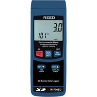 Data Logging Environmental Meter with NIST Certificate IC729 | Rideout Tool & Machine Inc.