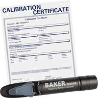 Refractometer with ISO Certificate, Analogue (Sight Glass), Salinity IC777 | Rideout Tool & Machine Inc.
