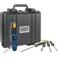 R1640 Smart Series Thermocouple Thermometer with Type-K Thermocouple Probes, Contact, Digital, 32-122°F (0-50°C) Rideout Tool & Machine Inc.