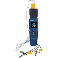R1640 Smart Series Thermocouple Thermometer with Oven/Freezer Thermocouple Probes, Contact, Digital, 32-122°F (0-50°C) Rideout Tool & Machine Inc.