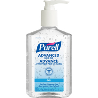 Advanced Hand Sanitizer, 236 ml, Pump Bottle, 70% Alcohol JA358 | Rideout Tool & Machine Inc.