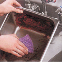 Scotch-Brite™ Purple Scour Pad, 4-1/2" L x 2-4/5" W JB462 | Rideout Tool & Machine Inc.
