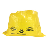 Sure-Guard™ Bio-Medical Waste Liners, Bio-Hazard, 29" L x 21-1/2" W, 2 mil, 200 /pkg. JD099 | Rideout Tool & Machine Inc.