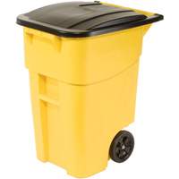 Contenant roulant BRUTE, Bord de rue, Plastique, 50 gal. US Rideout Tool & Machine Inc.