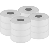Pro Select Toilet Paper, Jumbo Roll, 2 Ply, 500' Length, White Rideout Tool & Machine Inc.