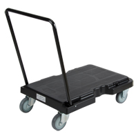 Trolley, 31-3/4" L x 20-1/2" W, 500 lbs. Cap., Rubber Wheels Rideout Tool & Machine Inc.