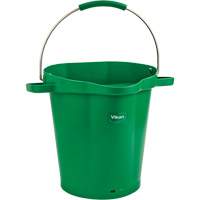 5692 Series Bucket, Green, 3 US gal. Rideout Tool & Machine Inc.