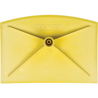 Food Hygiene Scraper, Yellow, 8" W x 11-1/4" L Rideout Tool & Machine Inc.