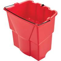 Seau optionnel Wavebrake pour eau sale, Capacit&eacute; de 4.5 gal. US (18 pintes), Rouge Rideout Tool & Machine Inc.