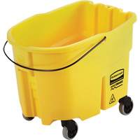 Seau pour vadrouille Wavebrake, Capacit&eacute; de 8.75 gal. US (35 pintes), Jaune Rideout Tool & Machine Inc.