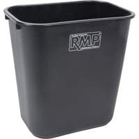 Deskside Wastebasket, 28 Quarts, Polyethylene JK674 | Rideout Tool & Machine Inc.