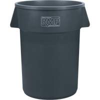 Garbage Bin, Polyethylene, 44 US gal. JK676 | Rideout Tool & Machine Inc.