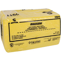 Masslin Heavy-Duty Dust Cloth, Microfibre, Yellow Rideout Tool & Machine Inc.
