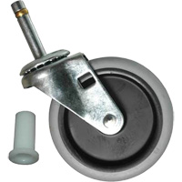 Replacement Stem Caster for Rubbermaid Cart Rideout Tool & Machine Inc.
