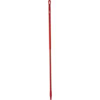 Handle, Broom/Scraper/Squeegee, Red, Ergonomic, 59" L Rideout Tool & Machine Inc.