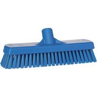 Brosse &agrave; r&eacute;curer pour planchers et murs, Crins Ferme, 12", Polyester, Bleu Rideout Tool & Machine Inc.