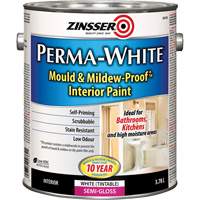 Perma-White&reg; Mold & Mildew-Proof Interior Paint, 3.78 L, Gallon, White Rideout Tool & Machine Inc.
