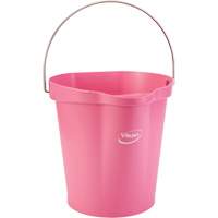 Food Hygiene Bucket, Pink, 3 US gal. Rideout Tool & Machine Inc.