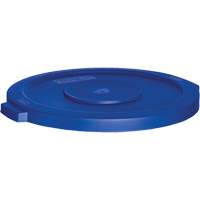 Couvercle pour contenant &agrave; d&eacute;chets, Couvercle plat, Plastique, Convient aux contenants 22" dia. Rideout Tool & Machine Inc.