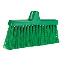 ColorCore Angle Head Broom, Medium Bristles, 10", Polypropylene, Green Rideout Tool & Machine Inc.