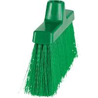 ColorCore Angle Head Broom, Medium Bristles, 10", Polypropylene, Green Rideout Tool & Machine Inc.