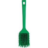 ColorCore Short Handle Brush, Stiff Bristles, 12" Long, Green Rideout Tool & Machine Inc.